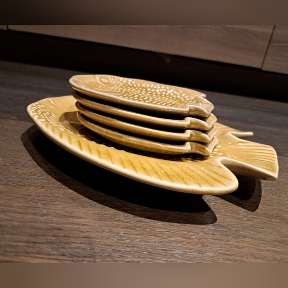 Abbott fish dish set - Picture 6 of 7